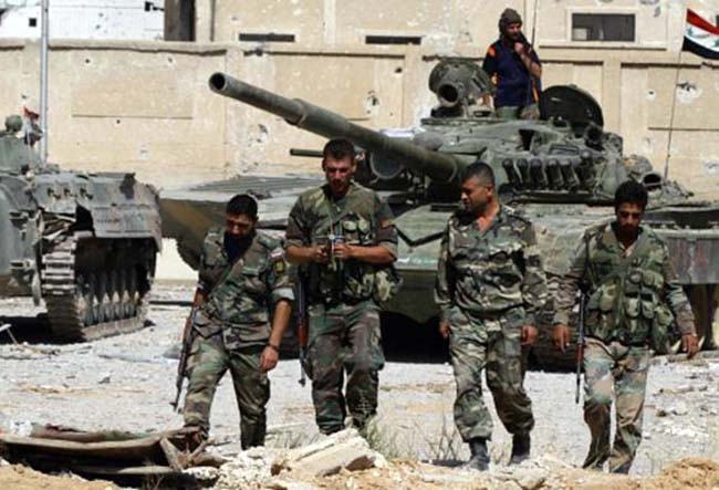  پیشروی نیروهای دولتی سوریه در درعا  در جنوب این کشور